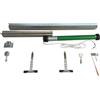 Generico Kit Tapparelle Elettriche 50 Nm 100 kg Varie Misure Disponibili RULLO e STAFFA REGOLABILE Motore per tapparelle Completo di Accessori (da 60 cm a 95 cm)