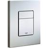 GROHE Skate Cosmopolitan Placca di comando WC per cassette di scarico a scomparsa, Inox Satinato 38732SD0
