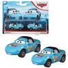Mattel Selezione Doppio Pack | Disney Cars | Modelli Veicoli | Die Cast 1:55, Cars Doppelpacks:Dinoco Mia & Tia