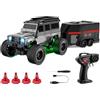 Generico Auto Raduno RC - con 2.4GHz Camion Giocattolo Ricaricabile,1 64, 4WD Auto Drift RC con Cassone | per Bambini, Gare, Derapate, Scrivania, Interni, Esterni, Festa di Compleanno