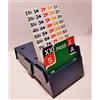Danish Bridge Supply SuperBridgeBox , sets of 4 with 100% plastic biddingcards (blue)
