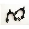 EPTNNASO CrazyRacer Alloy Rear Support Tower 1 Pair for SCX10 Electric 4WD SCX030 Black