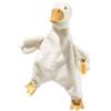 Steiff Peluche Doudou Oca Gilda, dolce animale di stoffa per bambini, bambine e neonati da 0 mesi, Friends, pupazzo di 28 cm, bianco, 242861