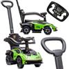 sun baby Auto a scorrimento da 1 anno con maniglione, auto per bambini, auto a scorrimento Essenza SCV12, Aauto Kinder (Verde)
