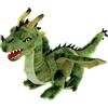 Uni-Toys - Drago verde - 40 cm (lunghezza) - Animali di peluche - Peluche