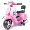 ATAA Vespa PX150 MINI Moto Elettrica Rosa per Bambini 6V con Luci LED, Musica, Ruote di Supporto e Licenza Piaggio
