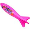 TOPWAYS 9 Large Pool Torpedo Rocket Spins & Glides Up to 30 Feet Like Underwater Football for Under Water Passing Games giocattolo subacqueo Toro Immersione Siluri