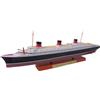 OPO 10 - Replica in Miniatura da Collezione del Famoso transatlantico Militare USS Lafayette 1942 (Ex Normandy) Scala 1/1250 o 25 cm - Lafayette
