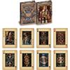 ASVP Shop Carte da gioco Trump, famiglia e alleati, mazzo da collezione premium con Donald Trump, Melania, Ivanka, Elon Musk, J.D. Vance & The Jokers Biden e Kamala Harris, perfette per serate di