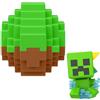 Mattel Minecraft Vanilla Action Figure Mini Uovo Creeper Caricato per bambini dai 6 anni in poi