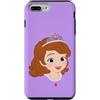 Disney Custodia per iPhone 7 Plus/8 Plus Disney Jr. Sofia the First Princess Sofia Big Face Costume