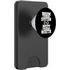 Car Audio Humor Co Run Your System Not Your Mouth - Stencil per autoradio PopSockets PopWallet per MagSafe