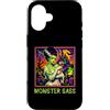 Halloween Vintage Retro Pop Art Funny Pi Custodia per iPhone 16 Mostro Sass Buio Umorismo Pulp Horror Goth Glam Donne Adulti