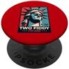 250th American Humor Two Fiddy US Holida Due Fiddy 250 4 luglio America Liberty Patriotic USA PopSockets PopGrip Adesivo
