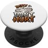 Nature Trail Wilderness Trekking Designs Escursionismo sporco non male Escursionista all'aperto Montagna PopSockets PopGrip Adesivo