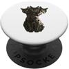 Gatto TShirt Grunge Gotico Vintage Alt Y Cat TShirt Spaventoso Gatto Gattino Spaventoso Halloween PopSockets PopGrip Adesivo
