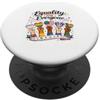 Liberty & Justice Uguaglianza per tutti Inclusive Unity Inspirational Graphic PopSockets PopGrip Adesivo