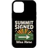 Mountain Hiking Summit Signed Trail Trek Custodia per iPhone 12 mini Il vertice firmato era qui escursionismo
