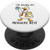 Mediocre Best Apparel Mediocre Best Duck Umorismo ufficio PopSockets PopGrip Adesivo