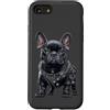 Ross Design Custodia per iPhone SE (2020) / 7/8 Illustrazione Bulldog Stile Grafico Moderno