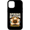 Spring Nature Blossom Retro Flower Custodia per iPhone 12/12 Pro Fiore di primavera rinnovo retrò tramonto fiore