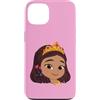 Disney Custodia per iPhone 13 Disney Jr. Sofia the First Princess Layla Big Face Costume