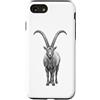 Animov Custodia per iPhone SE (2020) / 7/8 Cool Ibex Forza Cliffside Wilderness Graphic Art