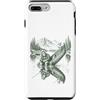 Funny Outdoors Clothing for Men Women Ki Custodia per iPhone 7 Plus/8 Plus All'aperto Wilderness Bigfoot e pesca aliena