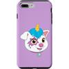 Disney Custodia per iPhone 7 Plus/8 Plus Disney Jr. Sofia the First Pepper Puppycorn Big Face Costume