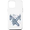 Funny Outdoors Clothing for Men Women Ki Custodia per iPhone 12 Pro Max Pesca Bigfoot e Alien all'aperto nella natura selvaggia