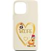 ENGAGEMENT WEDDING HONEYMOON MARRIED HEA Custodia per iPhone 13 Pro Max Gallina - velo da sposa, matrimonio WIFE moglie