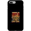 Dik Dik Animal Custodia per iPhone 7 Plus/8 Plus Retro Disk Dik