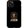 John Design Custodia per iPhone 11 Pro Nome John