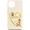 ENGAGEMENT WEDDING HONEYMOON MARRIED HEA Custodia per iPhone 13 Gallina - velo da sposa, matrimonio WIFE moglie