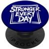 Motivational Brand For You Più forte ogni giorno Graffiti Motivazione PopSockets PopGrip Adesivo