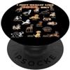 Dog Breeds Animal Lover Cute Dogs DonaOn Mi piacciono davvero i cani Ok Animal Lover Cute Dog PopSockets PopGrip Adesivo