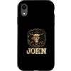 John Design Custodia per iPhone XR Nome John