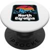 North Carolina USA Outdoor Vintage Carolina del Nord PopSockets PopGrip Adesivo