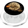 Halloween Funny Spooky Vintage Retro 195 Flying Spaghetti Monster FSM Jack O Lantern Moon scopa PopSockets PopGrip per MagSafe