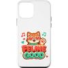 Purrfect Vibes Apparel Custodia per iPhone 12 mini Feline Good Cat Occhiali da sole rilassati Paw Wave Music Notes