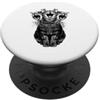 Gatto TShirt Grunge Gotico Vintage Alt Y Cat TShirt Spaventoso Gatto Gattino Spaventoso Halloween PopSockets PopGrip Adesivo
