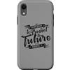 YO! Custodia per iPhone XR Create Your Future Mindset Visionary Motivation Citazione Design