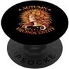 Mabon Blessings Paganism Fall Autumn Equ Equinozio d'autunno Entità Mabon Equinozio d'autunno pagano PopSockets PopGrip Adesivo