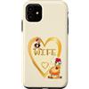ENGAGEMENT WEDDING HONEYMOON MARRIED HEA Custodia per iPhone 11 Gallina - velo da sposa, matrimonio WIFE moglie