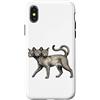 Gatto TShirt Grunge Gotico Vintage Alt Y Custodia per iPhone X/XS Cat TShirt Spaventoso Gatto Gattino Spaventoso Halloween