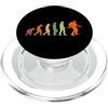 Vintage Music-Player Accessories Gifts S Retro 80s Musica Disk-Jockey DJ Vinyl-registrazione di musica PopSockets PopGrip per MagSafe
