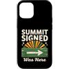 Mountain Hiking Summit Signed Trail Trek Custodia per iPhone 12/12 Pro Il vertice firmato era qui escursionismo