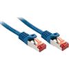 Lindy Cavo di rete Cat. 6 S/FTP Blu, 0,5m