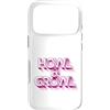 WHITE BEARD Art Gifts Clothing Accessori Custodia per iPhone 17 Pro HOWL & GROWL - slogan divertente