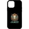 James Design Custodia per iPhone 12 mini Nome James